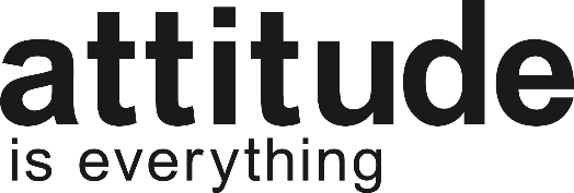 Text reads: attitude is everything 