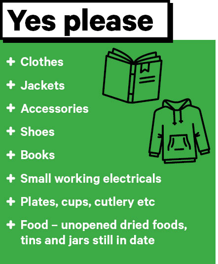 First image, showing the yes please list